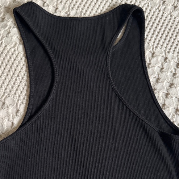 MONROW Ribbed Racer Tank Dress - Picture 9 of 11